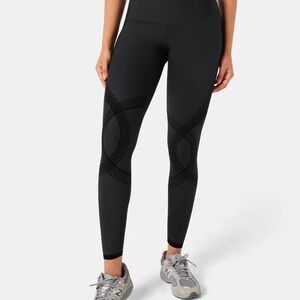 (Lot of 4) Full length Body Sculpt Leggings (Reversible Wear)  3 black 1 brown